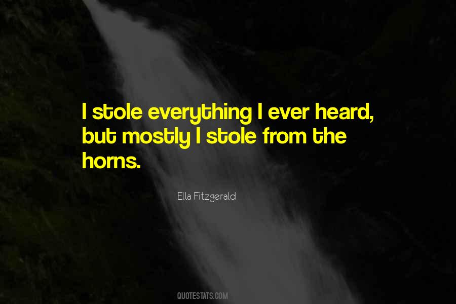 Ella Fitzgerald Quotes #191273