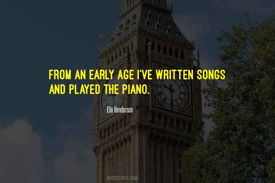 Ella Henderson Quotes #1122418