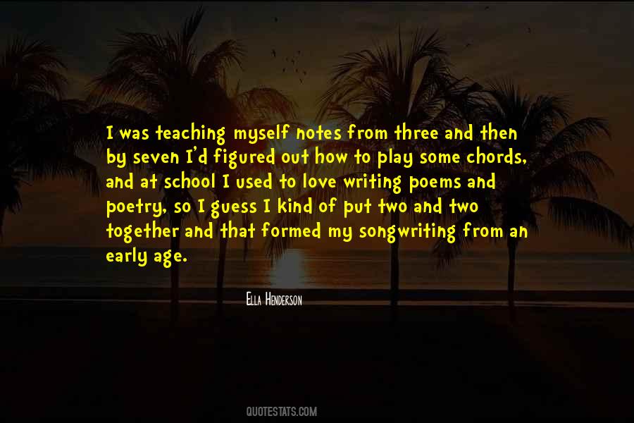 Ella Henderson Quotes #614938