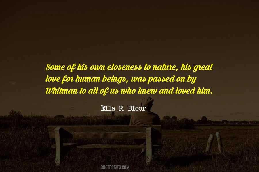 Ella R. Bloor Quotes #1306461