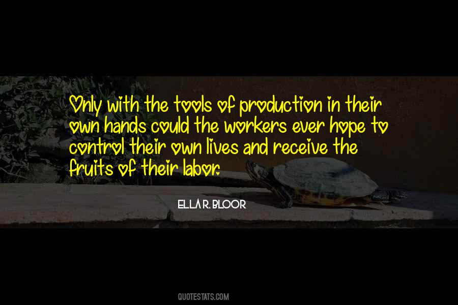 Ella R. Bloor Quotes #1399749