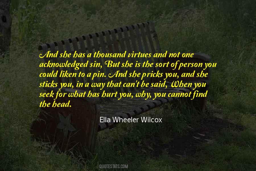 Ella Wheeler Wilcox Quotes #1526800