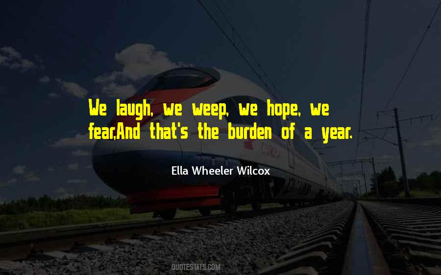 Ella Wheeler Wilcox Quotes #811048