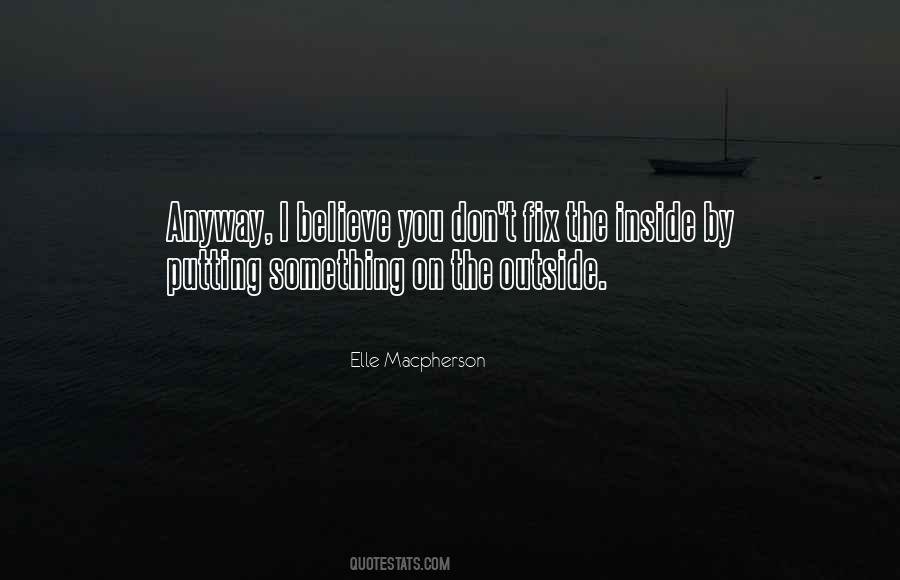 Elle Macpherson Quotes #399203