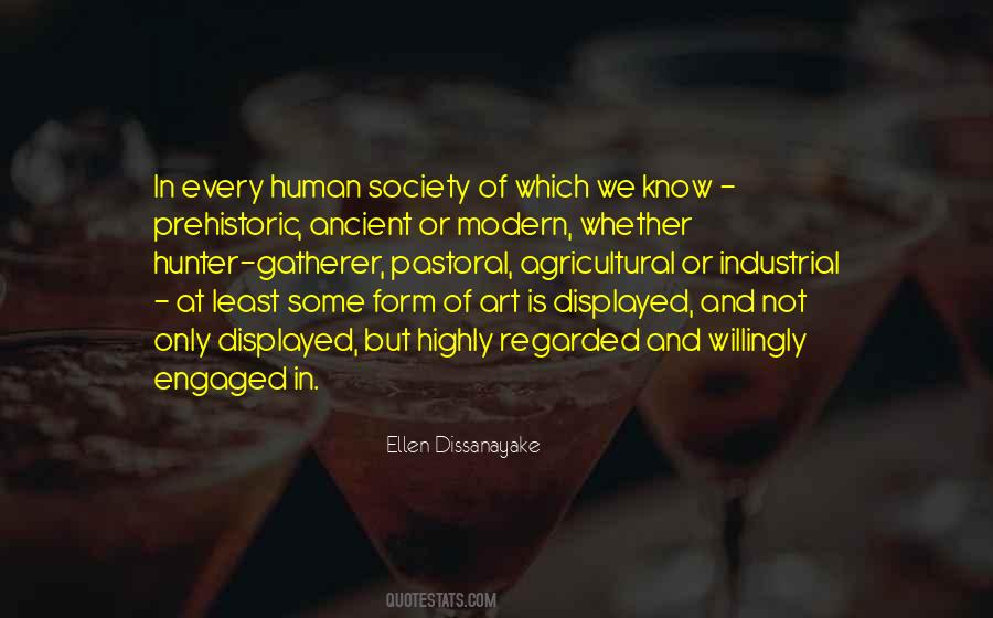 Ellen Dissanayake Quotes #239096
