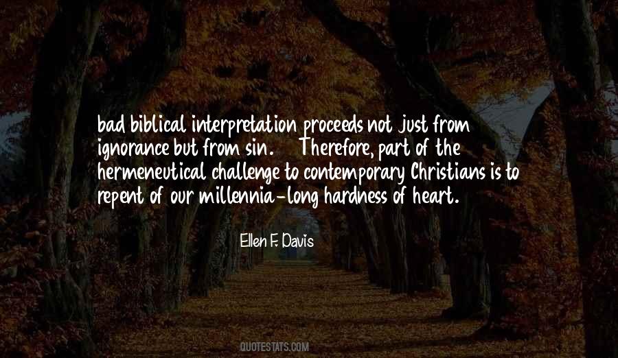 Ellen F. Davis Quotes #1531488