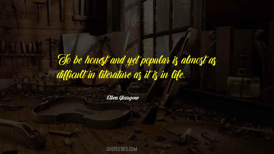 Ellen Glasgow Quotes #467565