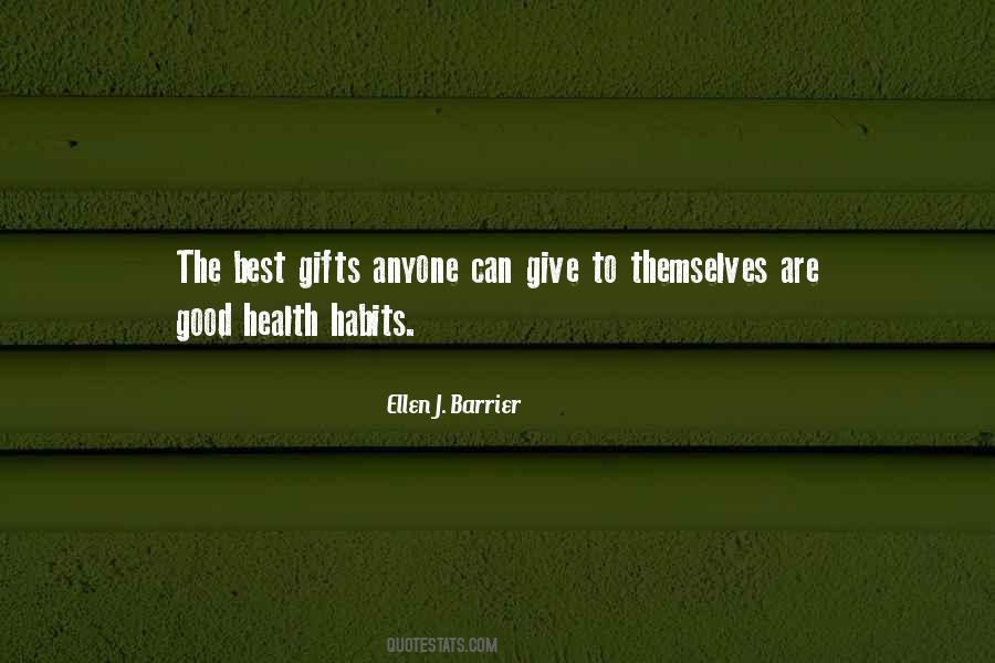Ellen J. Barrier Quotes #621970