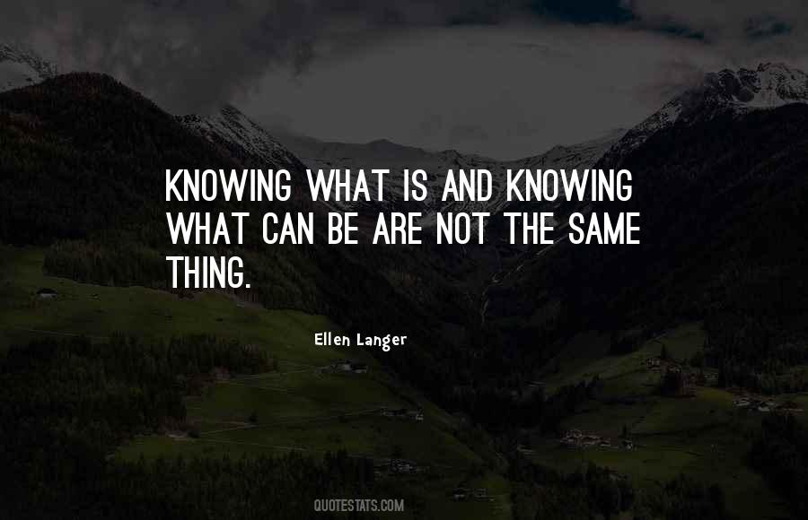 Ellen Langer Quotes #1381262
