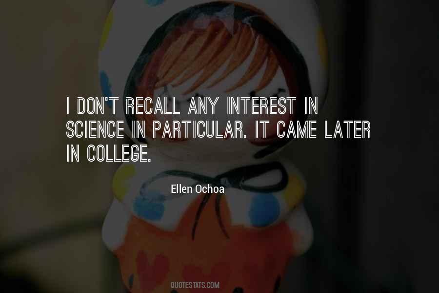 Ellen Ochoa Quotes #1826198