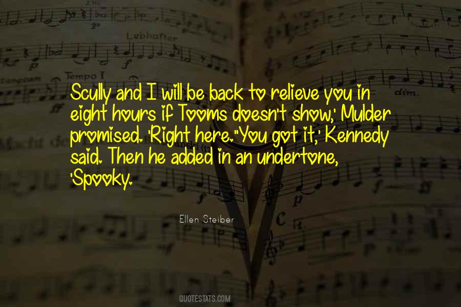 Ellen Steiber Quotes #811231