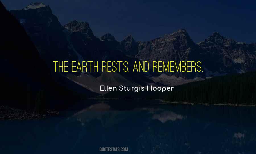 Ellen Sturgis Hooper Quotes #342037