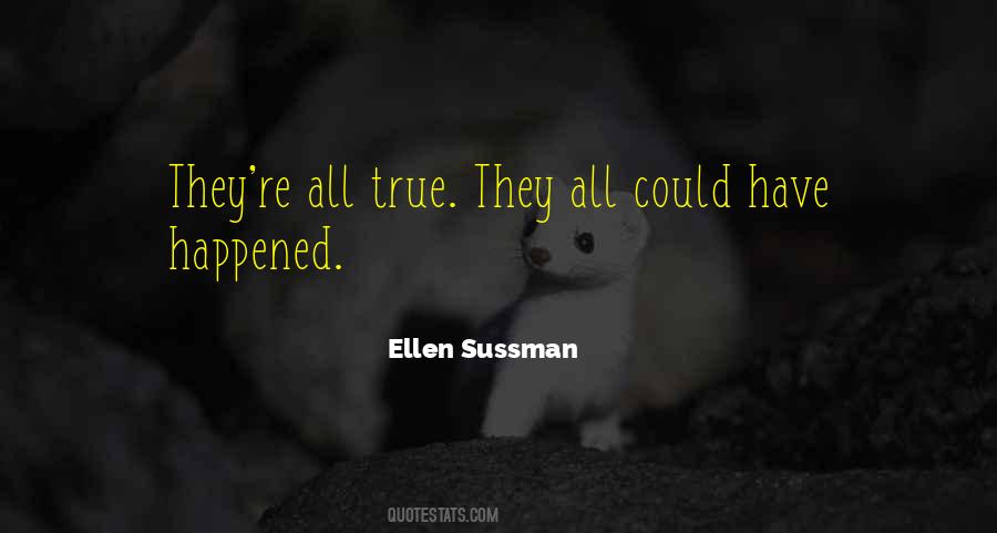 Ellen Sussman Quotes #239896