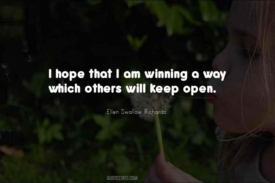 Ellen Swallow Richards Quotes #1622532