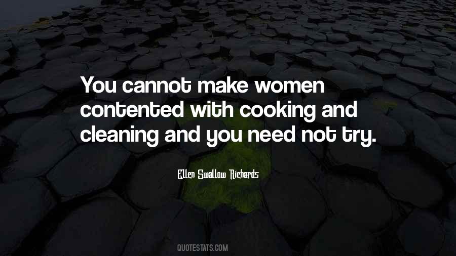 Ellen Swallow Richards Quotes #287816