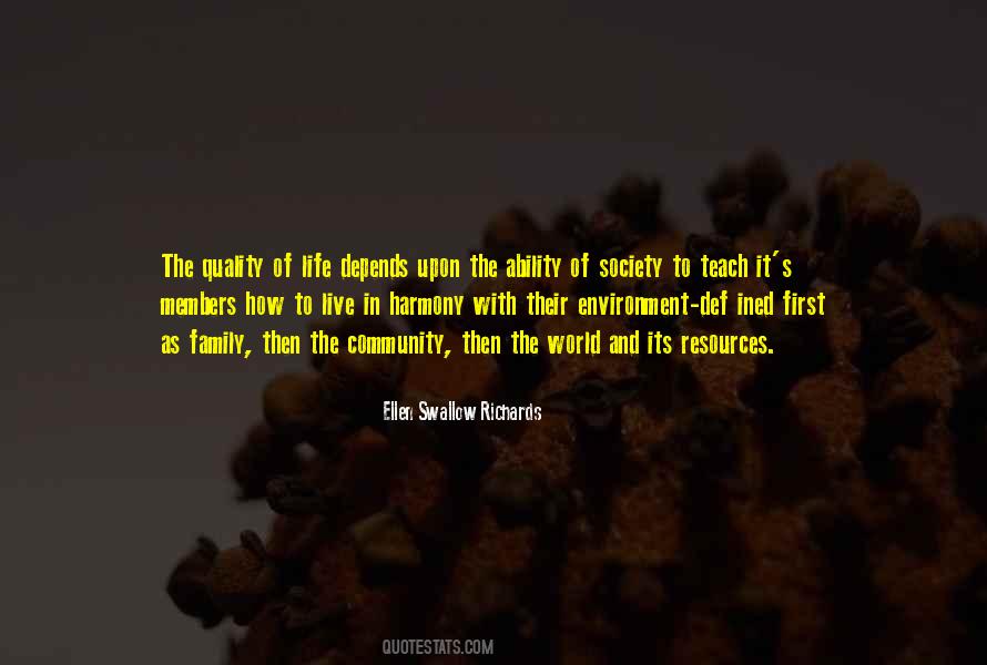 Ellen Swallow Richards Quotes #464515