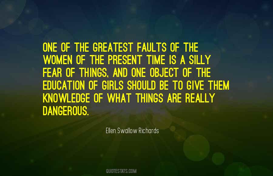 Ellen Swallow Richards Quotes #470399