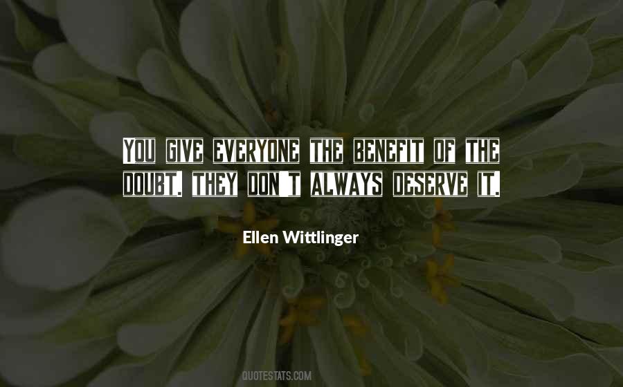 Ellen Wittlinger Quotes #1117786