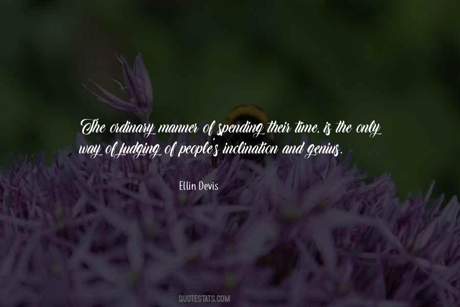 Ellin Devis Quotes #1382303