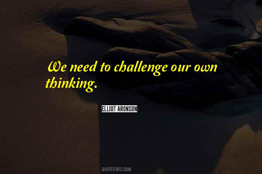Elliot Aronson Quotes #1768239