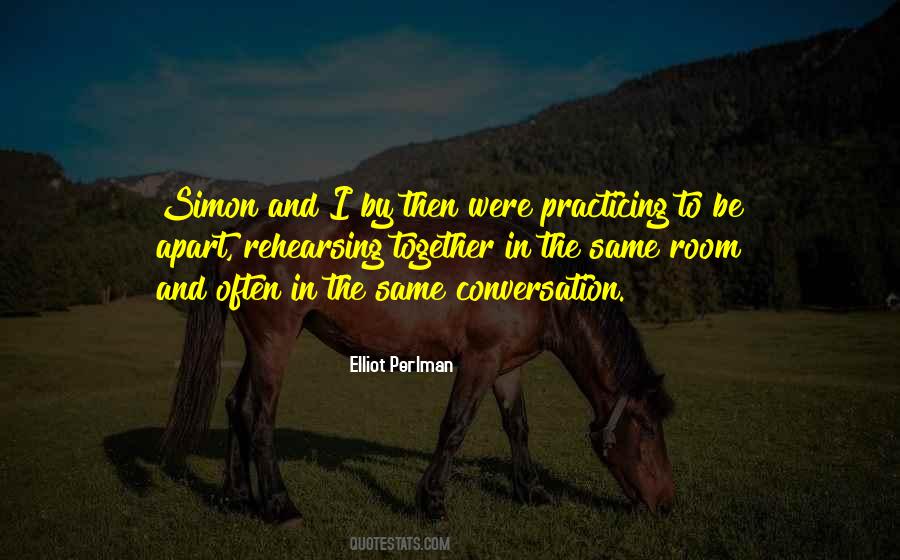 Elliot Perlman Quotes #1126063