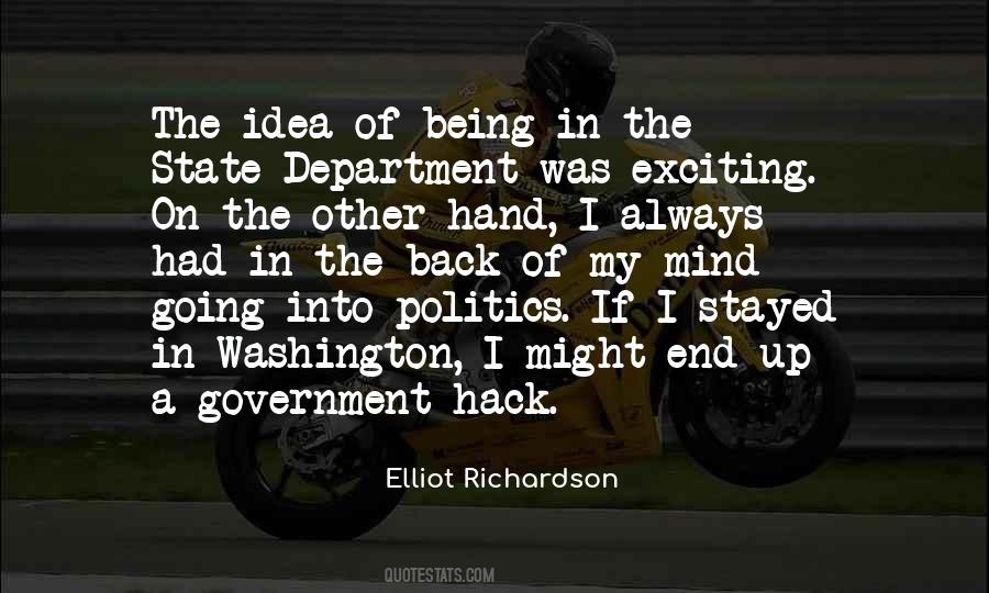 Elliot Richardson Quotes #1729185