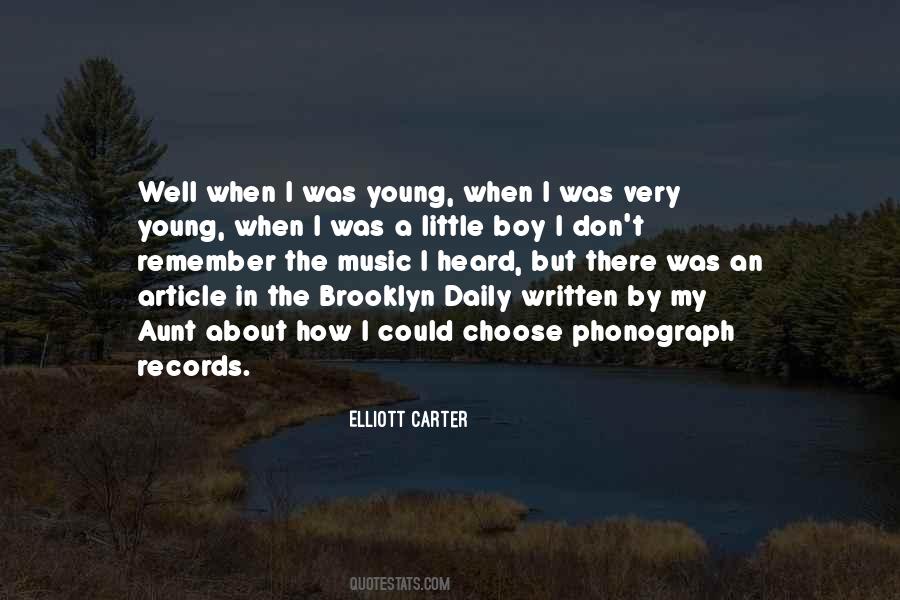 Elliott Carter Quotes #1366293