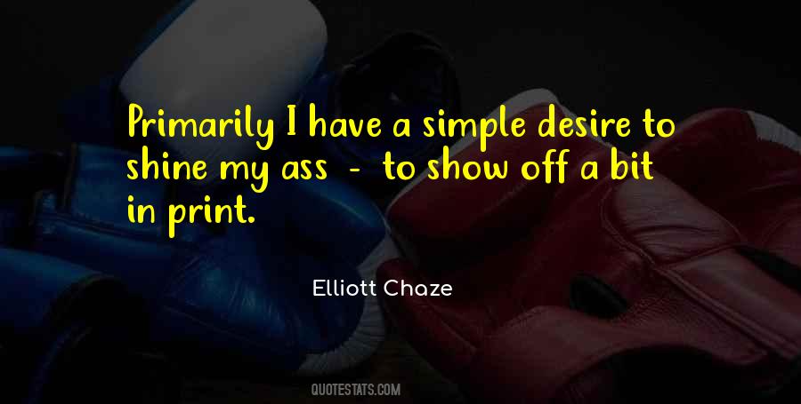 Elliott Chaze Quotes #191097
