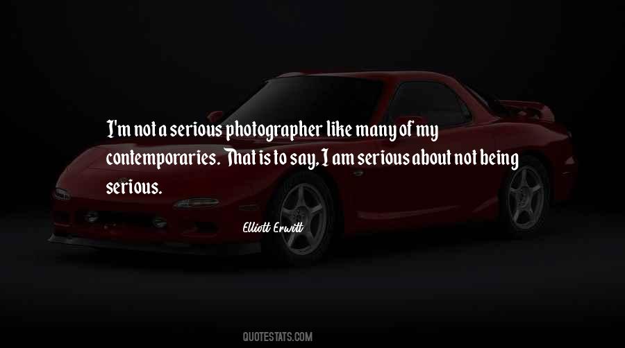 Elliott Erwitt Quotes #1049564