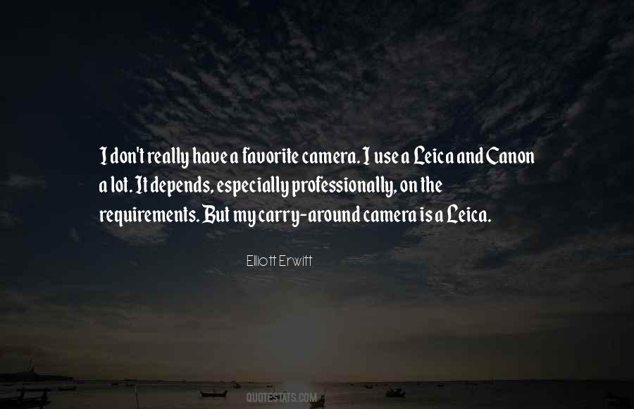 Elliott Erwitt Quotes #241110