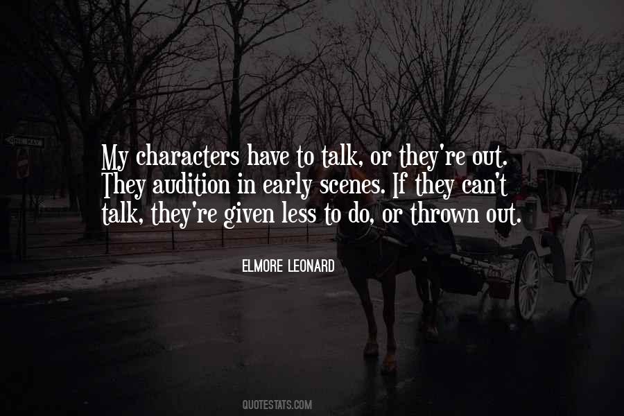 Elmore Leonard Quotes #1414621