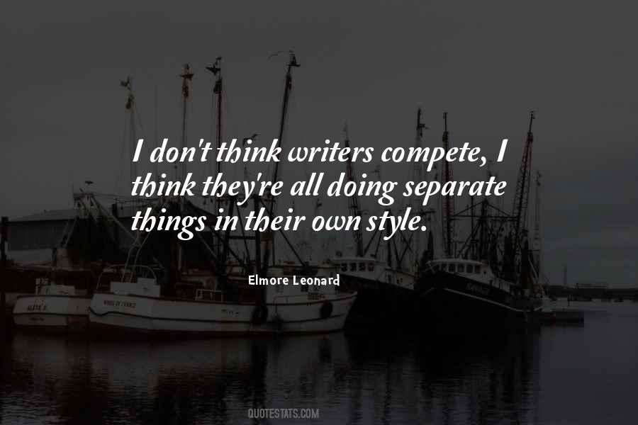 Elmore Leonard Quotes #1540491