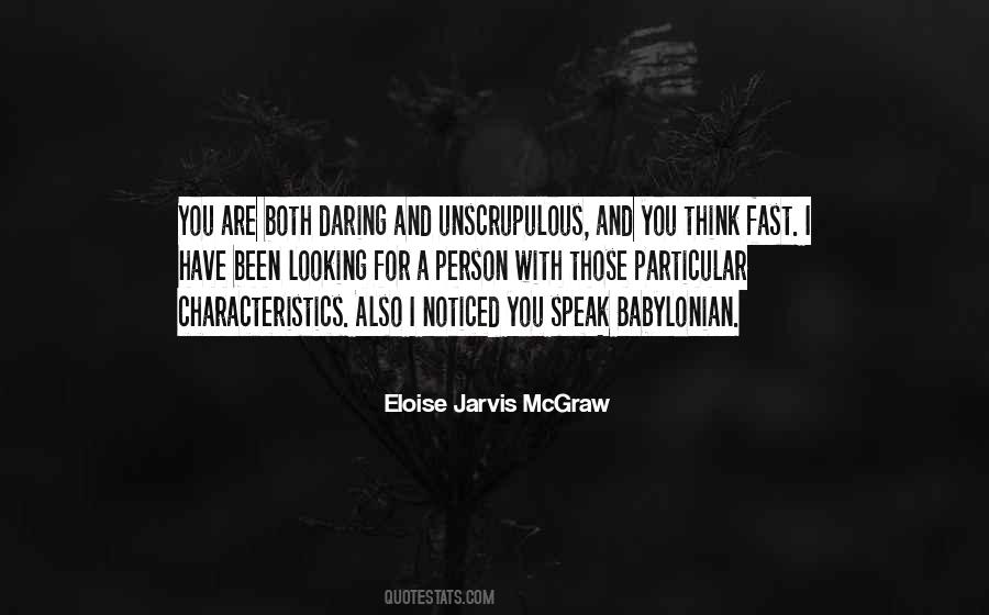 Eloise Jarvis McGraw Quotes #417529