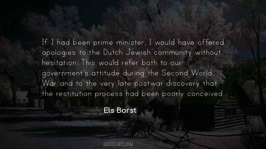 Els Borst Quotes #335493