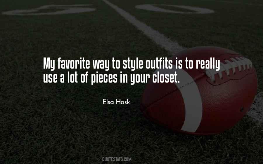 Elsa Hosk Quotes #1625906 Elsa Hosk Quotes #1625906