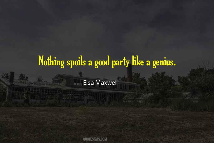 Elsa Maxwell Quotes #1563900