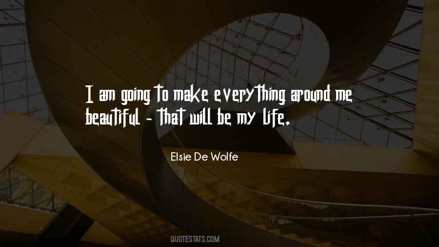 Elsie De Wolfe Quotes #1865365