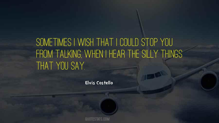 Elvis Costello Quotes #737262