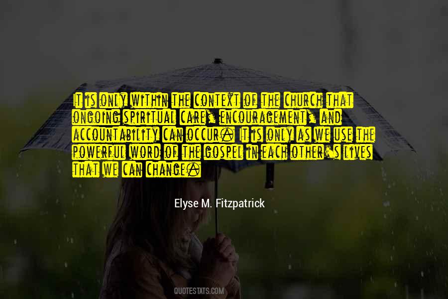 Elyse M. Fitzpatrick Quotes #201544