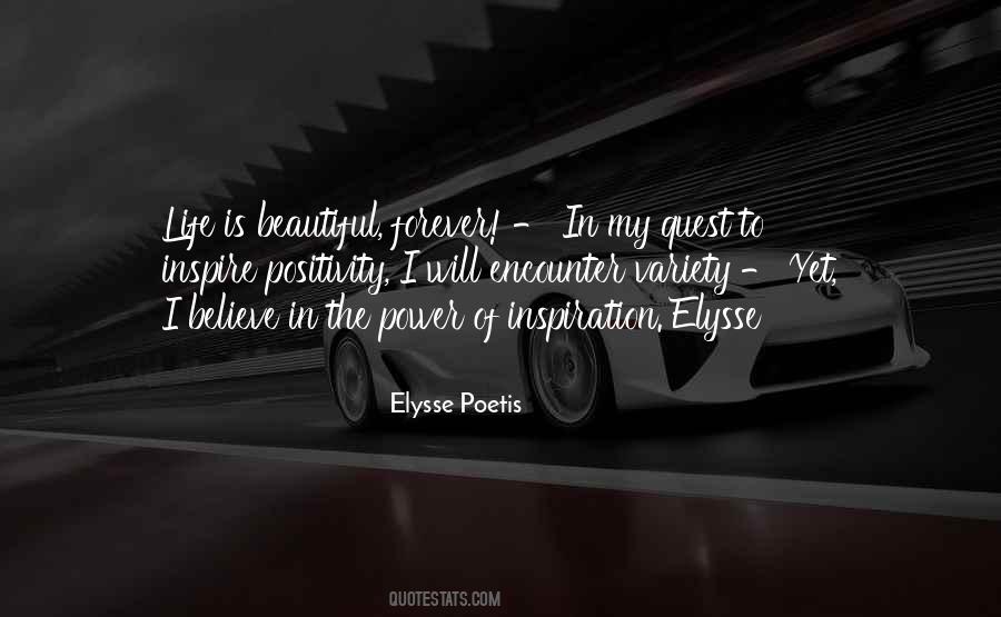 Elysse Poetis Quotes #1060814