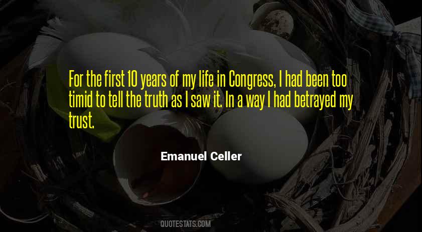 Emanuel Celler Quotes #310690