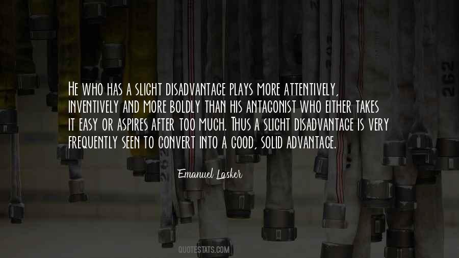 Emanuel Lasker Quotes #1582409