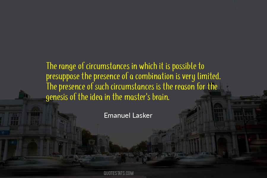Emanuel Lasker Quotes #302902