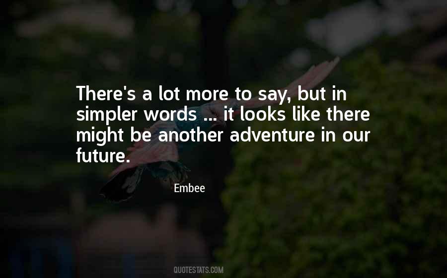Embee Quotes #1039073