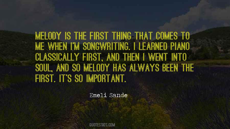 Emeli Sande Quotes #1432363