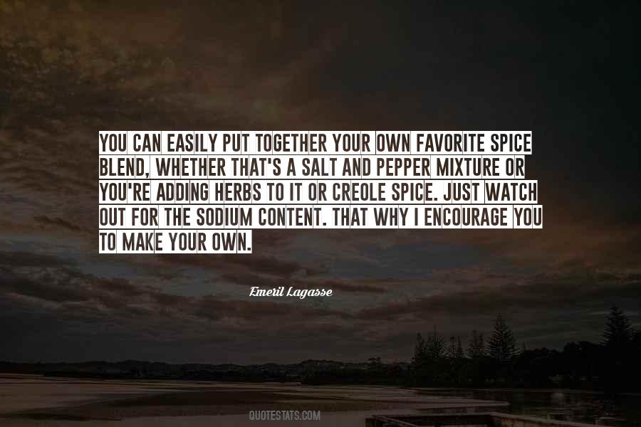 Emeril Lagasse Quotes #386870