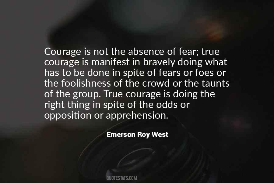 Emerson Roy West Quotes #132429