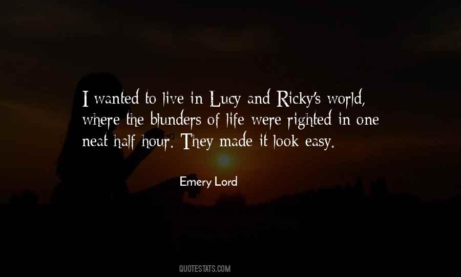 Emery Lord Quotes #86957