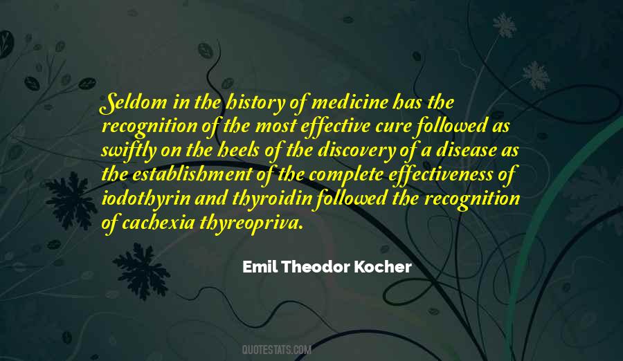 Emil Theodor Kocher Quotes #1319585