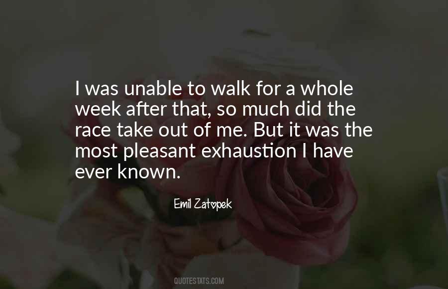 Emil Zatopek Quotes #516383